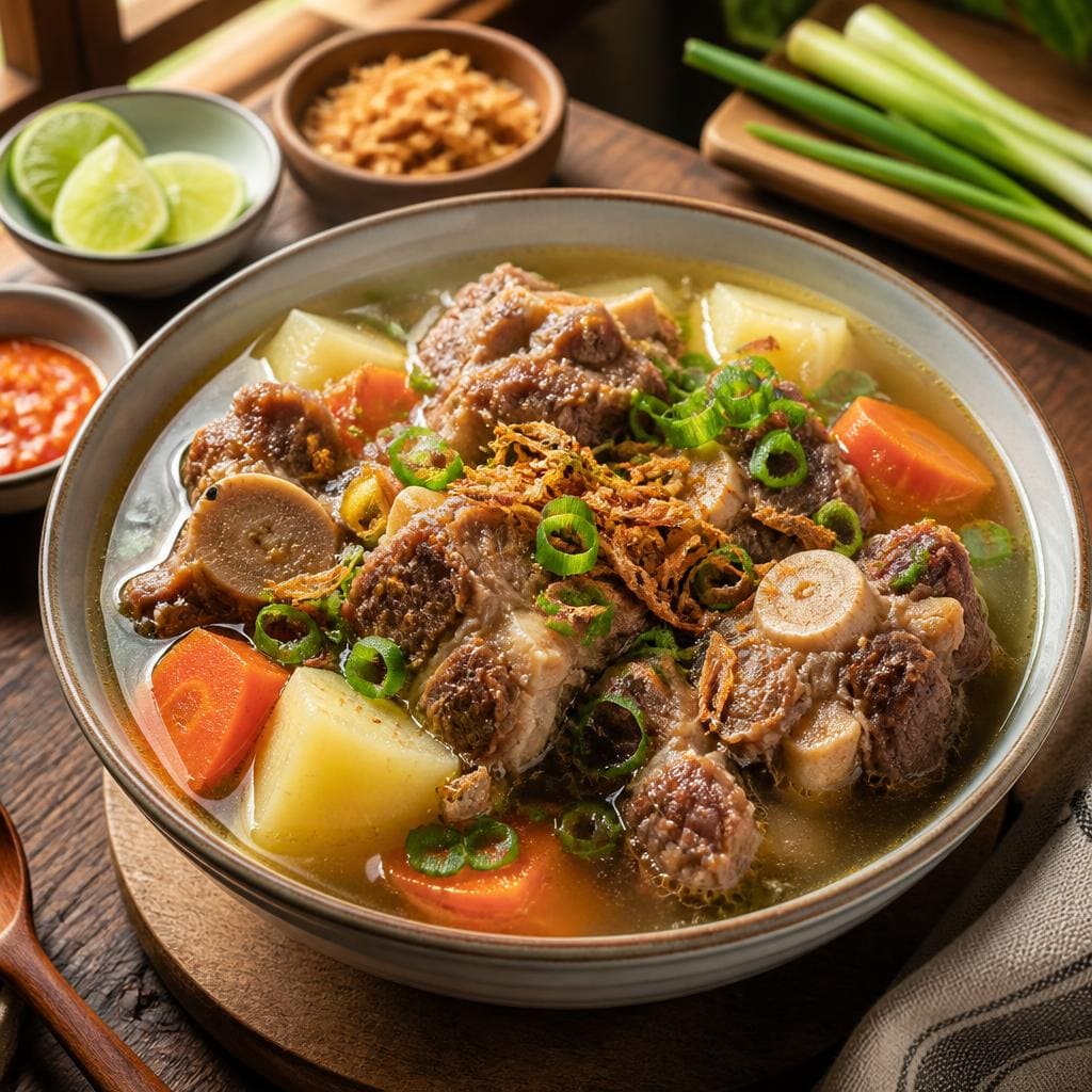 Sop Buntut dari Sate Khas Senayan